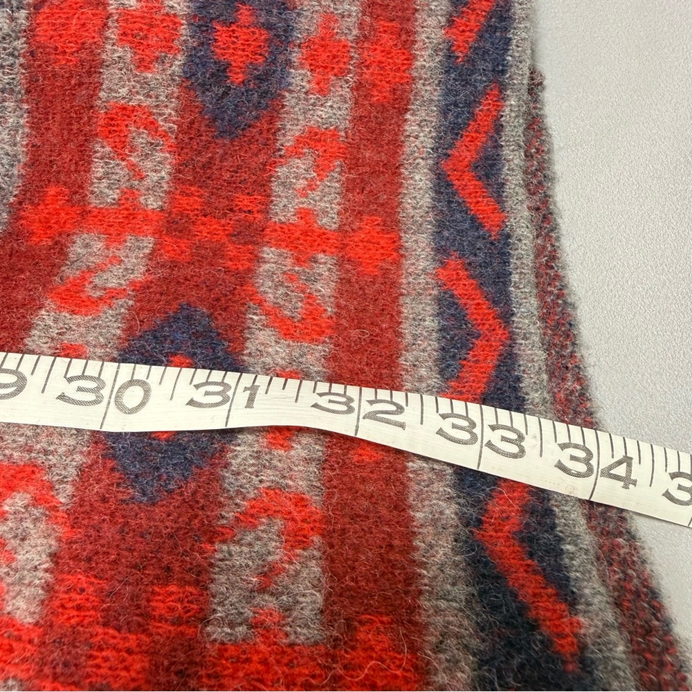 Toad&Co Merino Merritt Aztec Print 100% Lambswool Long Hooded Cardigan - Picture 8 of 10